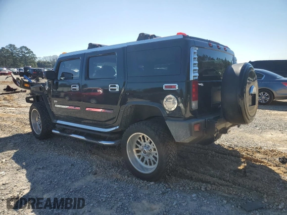 2006 Hummer H2 z VIN 5GRGN23U06H104393, wystawiony jako Copart lot #46208975 z przebiegiem 168 053 mil mil oraz Szkoda całkowita • Salvage title. Historia ofert i sprzedaży dostępna na DreamBid. Obrazek 2.