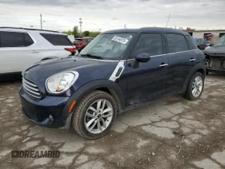 2014 MINI Countryman with VIN WMWZB3C57EWR36810, listed as a Copart auction lot 55144975 with 114,296 mi miles and Salvage title. Bid and sale history available at DreamBid. Image 1.