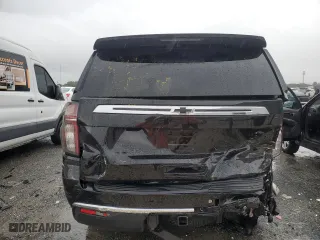 2021 Chevrolet Tahoe LS with VIN 1GNSCMKD4MR335973, listed as a Copart auction lot 69972594 with 42,129 mi miles and Salvage Title. Bid and sale history available at carsss.com. Image 6.