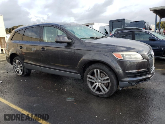 2007 Audi Q7 Premium with VIN WA1BV74L17D097939, listed as a Copart auction lot 45334465 with 145,898 mi miles and Clean Title. Bid and sale history available at carsss.com. Image 4.