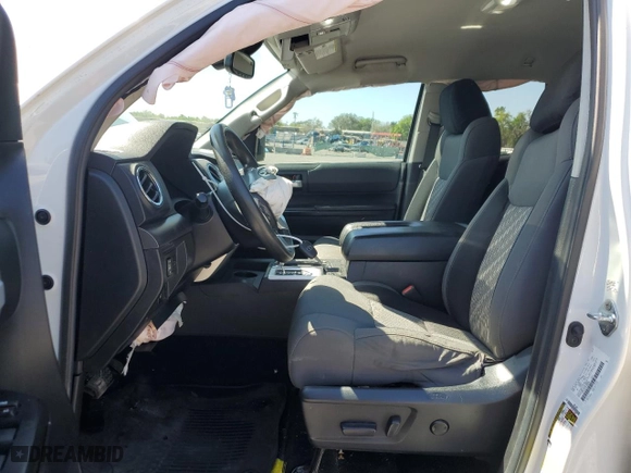 2021 Toyota Tundra 2WD SR with VIN 5TFRY5F18MX280888, listed as a Copart auction lot 48554635 with 141,882 mi miles and Non Repairable. Bid and sale history available at carsss.com. Image 7.