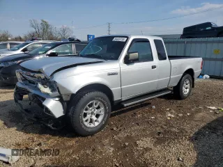 2009 Ford Ranger XLT with VIN 1FTZR45E89PA46348, listed as a Copart auction lot 54423735 with 96,057 mi miles and Salvage title. Bid and sale history available at DreamBid. Image 1.