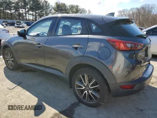 2017 Mazda CX-3 Touring with VIN JM1DKFC71H0159435, listed as a Copart auction lot 47443125 with 104,025 mi miles and Clean Title. Bid and sale history available at DreamBid. Image 2.