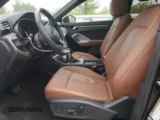 2023 Audi Q3 S line Premium with VIN WA1DECF32P1031268, listed as a Copart auction lot 53976095 with 20,891 mi miles and Salvage title. Bid and sale history available at DreamBid. Image 7.