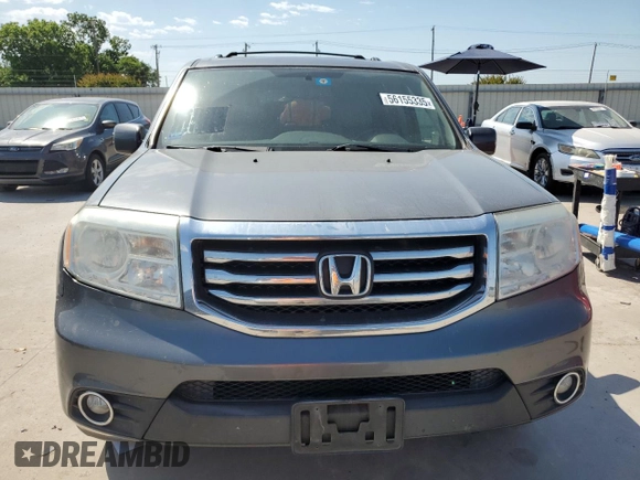 2013 Honda Pilot EX-L z VIN 5FNYF3H57DB016996, wystawiony jako Copart lot #56155335 z przebiegiem 146 387 mil mil oraz Szkoda całkowita • Salvage title. Historia ofert i sprzedaży dostępna na DreamBid. Obrazek 5.