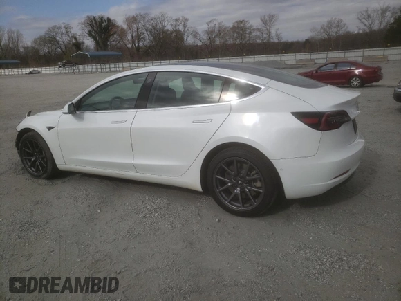 2020 Tesla Model 3 Long Range with VIN 5YJ3E1EBXLF636977, listed as a Copart auction lot 49852305 with 65,236 mi miles and Salvage Title. Bid and sale history available at carsss.com. Image 2.