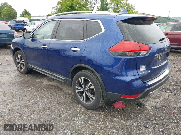 2017 Nissan Rogue S with VIN JN8AT2MV2HW016095, listed as a IAAI auction lot 42355039 with 76,789 mi miles and . Bid and sale history available at DreamBid. Image 3.