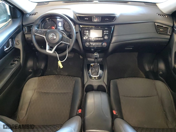 2017 Nissan Rogue SV with VIN 5N1AT2MT5HC736059, listed as a Copart auction lot 89177645 with 87,917 mi miles and Salvage Title. Bid and sale history available at carsss.com. Image 8.