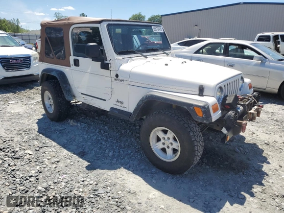 2004 Jeep Wrangler Sport with VIN 1J4FA49S94P751849, listed as a Copart auction lot 55519445 with 139,854 mi miles and Salvage title. Bid and sale history available at DreamBid. Image 4.
