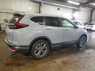 2022 Honda CR-V EX-L with VIN 2HKRW2H86NH605808, listed as a Copart auction lot 47107445 with 18,186 mi miles and Salvage Title. Bid and sale history available at DreamBid. Image 3.
