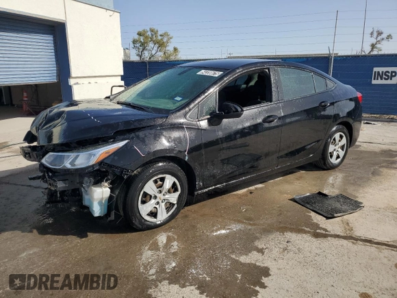 2018 Chevrolet Cruze LS with VIN 1G1BC5SM1J7195640, listed as a Copart auction lot 54330675 with 121,472 mi miles and Clean Title. Bid and sale history available at DreamBid. Image 1.