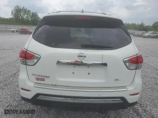 2014 Nissan Pathfinder SV with VIN 5N1AR2MN7EC606862, listed as a Copart auction lot 54200775 with 256,942 mi miles and Clean Title. Bid and sale history available at carsss.com. Image 6.