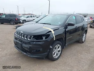 2024 Jeep Compass Sport with VIN 3C4NJDAN9RT105303, listed as a IAAI auction lot 41554518 with NaN miles. Bid and sale history available at carsss.com. Image 17.