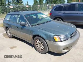 2002 Subaru Legacy Outback with VIN 4S3BH665527636124, listed as a IAAI auction lot 42677235 with 336,812 mi miles and . Bid and sale history available at DreamBid. Image 1.