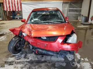 2008 Kia Rio LX with VIN KNADE123186318490, listed as a Copart auction lot 51544285 with Not Provided miles and Salvage Title. Bid and sale history available at DreamBid. Image 5.
