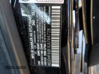2014 Mercedes-Benz E-Class E 350 Luxury with VIN WDDHF8JB1EA784728, listed as a Copart auction lot 49074525 with 112,527 mi miles and Salvage Title. Bid and sale history available at carsss.com. Image 13.