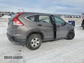 2014 Honda CR-V LX with VIN 2HKRM4H36EH654237, listed as a Copart auction lot 45954575 with Not Provided miles and Salvage Title. Bid and sale history available at carsss.com. Image 3.