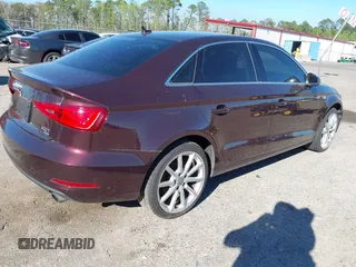 2015 Audi A3 2.0T Premium Plus with VIN WAUEFGFFXF1039378, listed as a IAAI auction lot 41837750 with 169,450 mi miles. Bid and sale history available at carsss.com. Image 4.