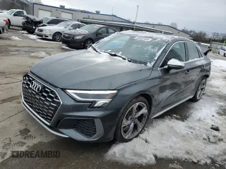 2023 Audi S3 Premium Plus z VIN WAUH3DGYXPA032954, wystawiony jako Copart lot #38364484 z przebiegiem 7 292 mil mil oraz . Historia ofert i sprzedaży dostępna na DreamBid. Obrazek 1.