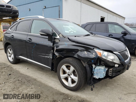 2011 Lexus RX 350 with VIN 2T2BK1BA4BC120175, listed as a Copart auction lot 46922485 with 115,578 mi miles and Salvage title. Bid and sale history available at DreamBid. Image 4.