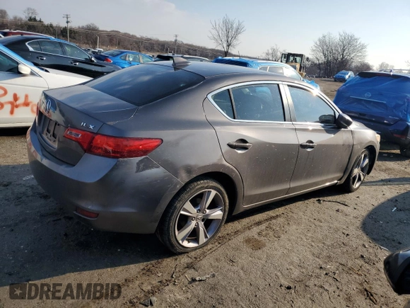 2014 Acura ILX Premium Pkg with VIN 19VDE1F57EE006624, listed as a Copart auction lot 43762695 with 196,401 mi miles and Clean Title. Bid and sale history available at carsss.com. Image 3.
