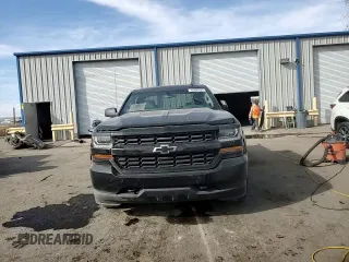 2017 Chevrolet Silverado 1500 Custom with VIN 1GCVKPEC4HZ286101, listed as a Copart auction lot 48400425 with 43,874 mi miles and Salvage Title. Bid and sale history available at DreamBid. Image 11.
