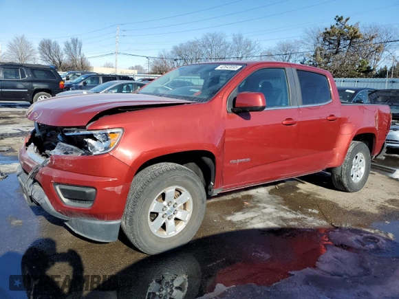 2016 Chevrolet Colorado 2WD WT z VIN 1GCGSBEA8G1372549, wystawiony jako Copart lot #43531895 z przebiegiem 110 164 mil mil oraz Szkoda całkowita • Salvage title. Historia ofert i sprzedaży dostępna na DreamBid. Obrazek 1.