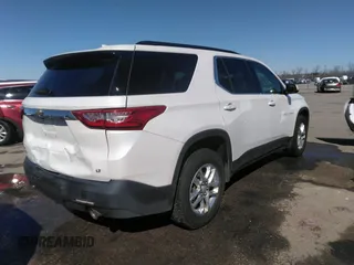 2020 Chevrolet Traverse LT Cloth with VIN 1GNERGKWXLJ112767, listed as a IAAI auction lot 41617752 with 195,043 mi miles. Bid and sale history available at carsss.com. Image 4.