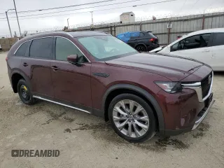 2024 Mazda CX-90 Premium z VIN JM3KKDHD8R1113467, wystawiony jako Copart lot #59140195 z przebiegiem 10 267 mil mil oraz Szkody całkowita. Historia ofert i sprzedaży dostępna na DreamBid. Obrazek 4.