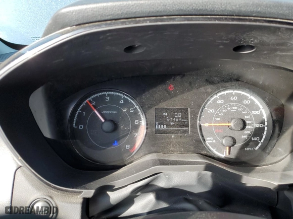2022 Subaru Impreza with VIN 4S3GTAA68N1725779, listed as a Copart auction lot 44722785 with 57,464 mi miles and Salvage Title. Bid and sale history available at carsss.com. Image 9.