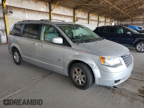 2008 Chrysler Town & Country Touring with VIN 2A8HR54P08R822062, listed as a Copart auction lot 62482595 with 126,022 mi miles and Salvage title. Bid and sale history available at DreamBid. Image 4.