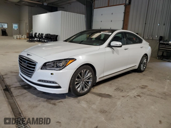 2017 Genesis G80 3.8L с VIN KMHGN4JE5HU203399, выставлен на аукционе Copart как лот 58335295 с пробегом 95 346 миль миль и Списание • Salvage title. История ставок и продаж доступна на DreamBid. Изображение 1.