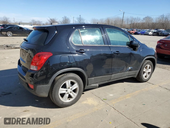 2020 Chevrolet Trax LS with VIN 3GNCJKSB1LL210352, listed as a Copart auction lot 52013065 with 79,324 mi miles and Non repairable. Bid and sale history available at DreamBid. Image 3.
