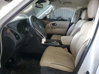 2022 Nissan Armada SL with VIN JN8AY2BB8N9815142, listed as a Copart auction lot 42256715 with 52,900 mi miles and Salvage Title. Bid and sale history available at carsss.com. Image 7.