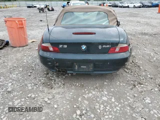 2001 BMW Z3 2.5 with VIN WBACN33461LM04027, listed as a Copart auction lot 55853495 with 135,040 mi miles and Salvage title. Bid and sale history available at DreamBid. Image 4.