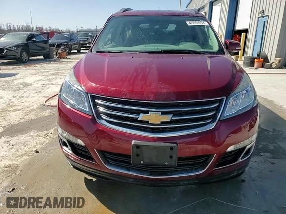 2017 Chevrolet Traverse LT with VIN 1GNKRGKD2HJ148753, listed as a Copart auction lot 48069075 with 129,821 mi miles and Salvage Title. Bid and sale history available at DreamBid. Image 14.