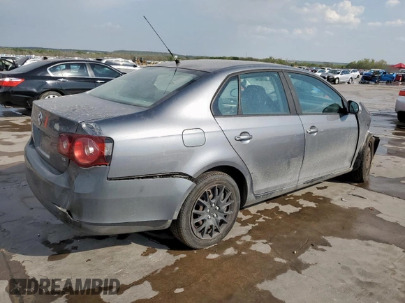 2008 Volkswagen Jetta Sedan S with VIN 3VWJM71K28M160291, listed as a Copart auction lot 50572735 with 0 mi miles and Salvage Title. Bid and sale history available at carsss.com. Image 3.