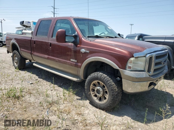 2007 Ford F-350 XL with VIN 1FTWW31P47EA50581, listed as a Copart auction lot 65382505 with 280,774 mi miles and Clean title. Bid and sale history available at DreamBid. Image 4.