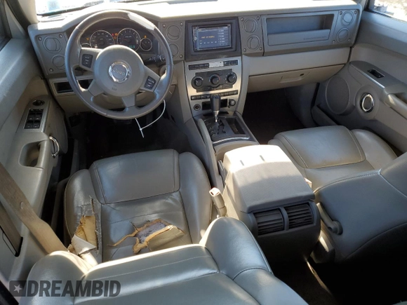 2006 Jeep Commander with VIN 1J8HG48K26C302997, listed as a Copart auction lot 46453135 with 191,852 mi miles and Salvage Title. Bid and sale history available at carsss.com. Image 8.