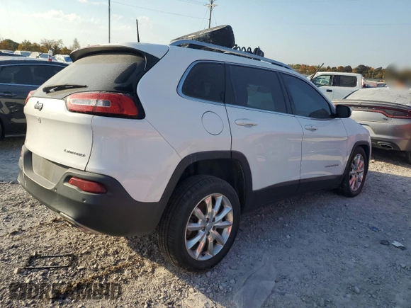 2016 Jeep Cherokee Limited with VIN 1C4PJLDS0GW233845, listed as a Copart auction lot 74695674 with 155,453 mi miles and Salvage Title. Bid and sale history available at carsss.com. Image 3.