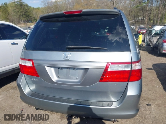 2007 Honda Odyssey EX-L with VIN 5FNRL38677B054173, listed as a IAAI auction lot 41888792 with 142,438 mi miles and . Bid and sale history available at DreamBid. Image 16.