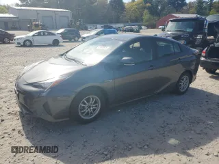 2016 Toyota Prius Two with VIN JTDKBRFU3G3011729, listed as a Copart auction lot 55292675 with 51,929 mi miles and Salvage Title. Bid and sale history available at DreamBid. Image 1.