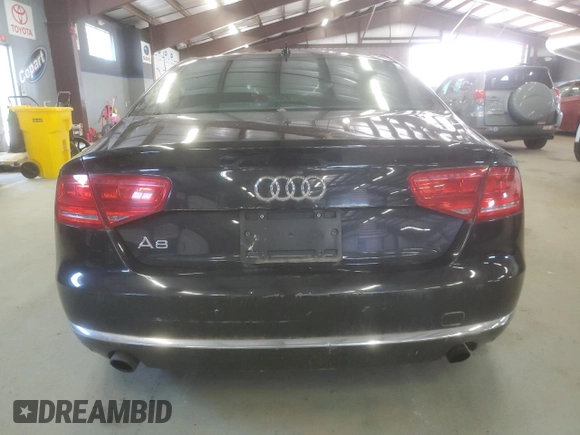 2013 Audi A8 3.0L with VIN WAUAGAFD1DN030212, listed as a Copart auction lot 60301465 with 109,730 mi miles and Clean title. Bid and sale history available at DreamBid. Image 6.