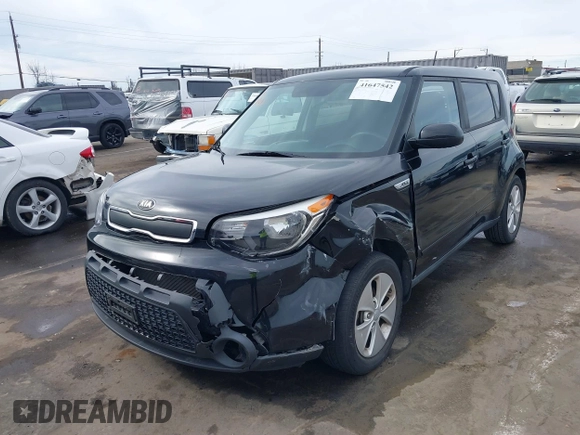 2016 Kia Soul with VIN KNDJN2A2XG7332644, listed as a IAAI auction lot 41647542 with 73,194 mi miles and . Bid and sale history available at DreamBid. Image 2.
