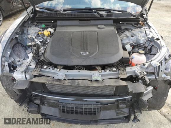 2023 Cadillac LYRIQ RWD Luxury z VIN 1GYKPMRK6PZ001962, wystawiony jako Copart lot #66556704 z przebiegiem 48 647 mil mil oraz Szkoda całkowita • Salvage title. Historia ofert i sprzedaży dostępna na DreamBid. Obrazek 12.