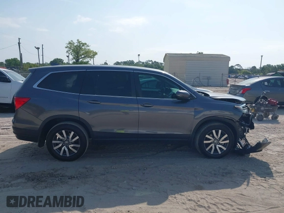 2019 Honda Pilot EX-L with VIN 5FNYF6H56KB066657, listed as a IAAI auction lot 41853333 with 50,915 mi miles. Bid and sale history available at carsss.com. Image 13.