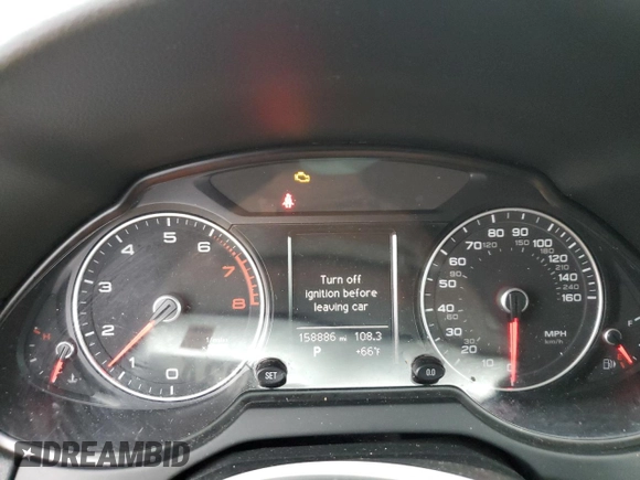 2013 Audi Q5 Premium with VIN WA1CFAFP3DA011025, listed as a Copart auction lot 79880034 with 158,886 mi miles and Salvage Title. Bid and sale history available at carsss.com. Image 9.