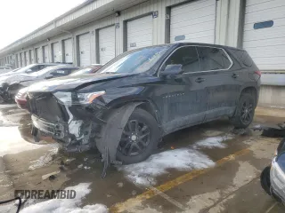 2021 Chevrolet Traverse LS with VIN 1GNERFKW3MJ226931, listed as a Copart auction lot 88984735 with 95,423 mi miles and Salvage Title. Bid and sale history available at carsss.com. Image 1.