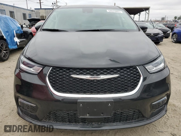 2023 Chrysler Pacifica Hybrid Touring L with VIN 2C4RC1L78PR541746, listed as a Copart auction lot 54633865 with 5,291 mi miles and Non repairable. Bid and sale history available at DreamBid. Image 5.
