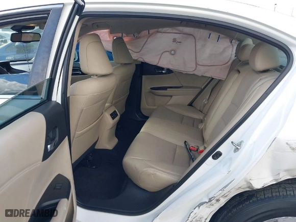 2015 Honda Accord Sedan EX-L with VIN 1HGCR2F84FA174105, listed as a IAAI auction lot 41877587 with 114,944 mi miles. Bid and sale history available at carsss.com. Image 8.